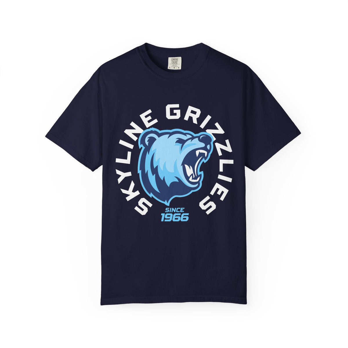 Skyline High School Grizzlies T-Shirt | circle tee
