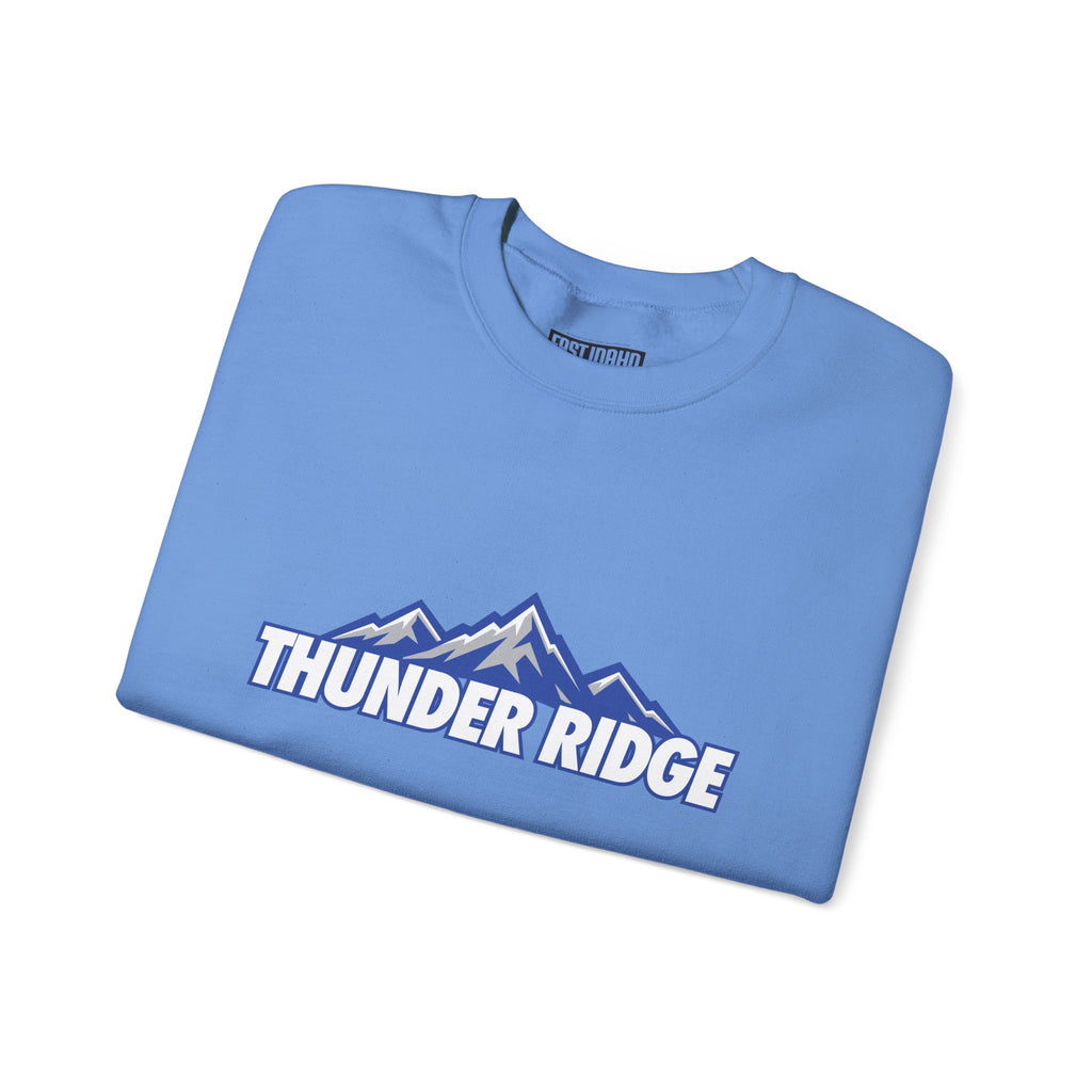 Thunder Ridge High School Titans Sweatshirt | mountain graphic, available in neons for theme nights