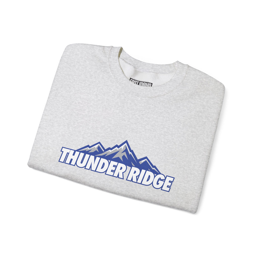 Thunder Ridge High School Titans Sweatshirt | mountain graphic, available in neons for theme nights