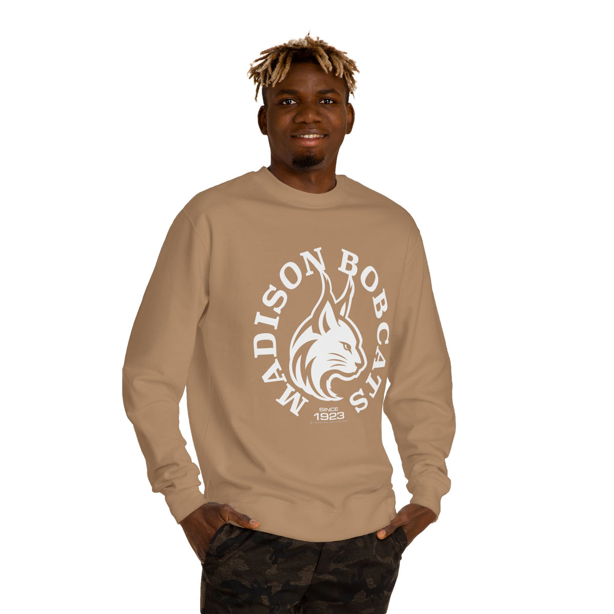 Madison High School Bobcats | Crew Neck Sweatshirt
