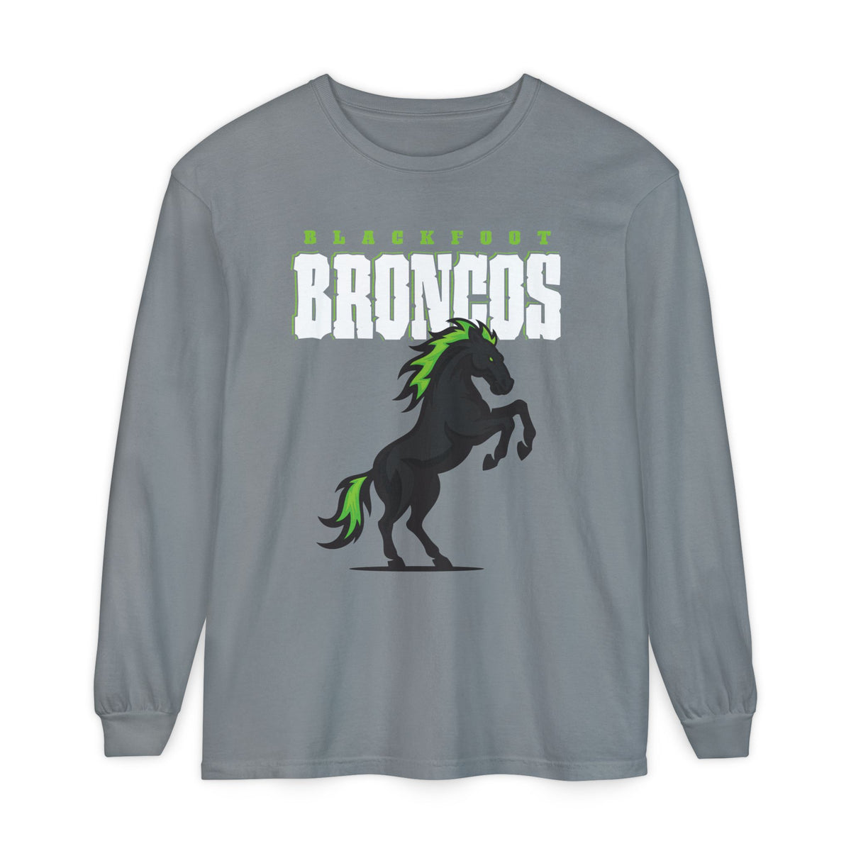 Blackfoot High School Broncos Long Sleeve T-Shirt
