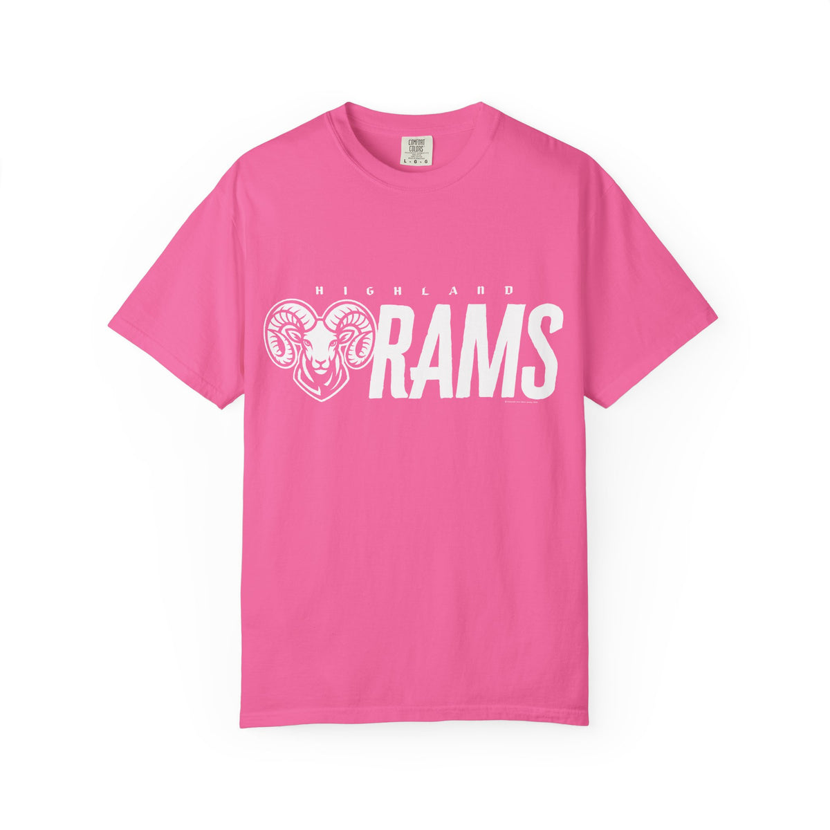 Highland High School Rams T-Shirt | Big Rams tee