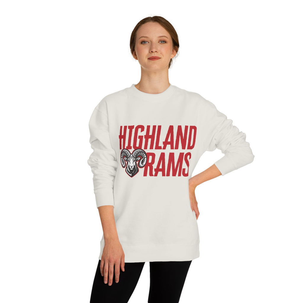 Highland High School Rams | Crew Neck Sweatshirt