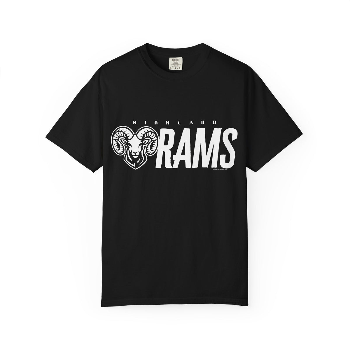Highland High School Rams T-Shirt | Big Rams tee