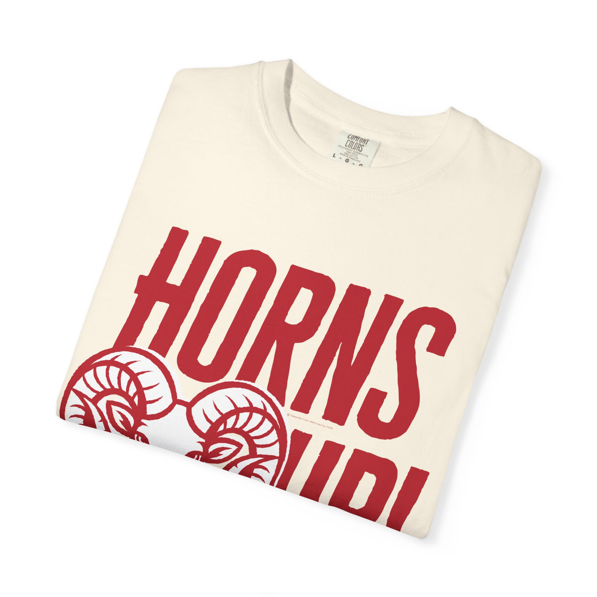 Highland High School Rams T-Shirt | Horns Up tee