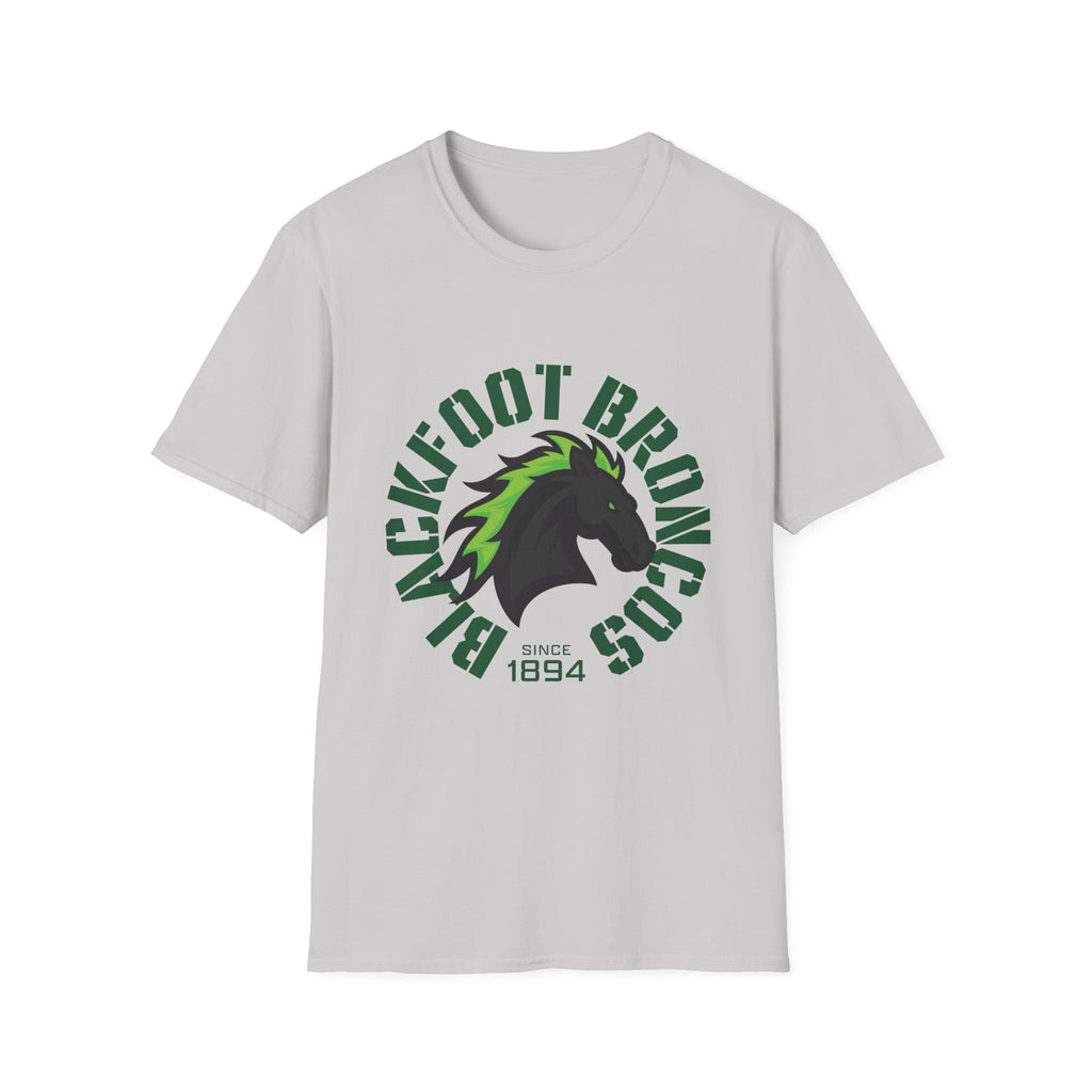 Blackfoot High School Broncos T-Shirt | Mascot Athletic Tee