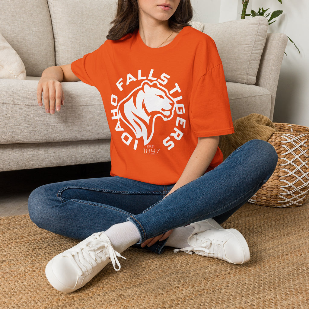 Idaho Falls High School Tigers T-Shirt | circle graphic