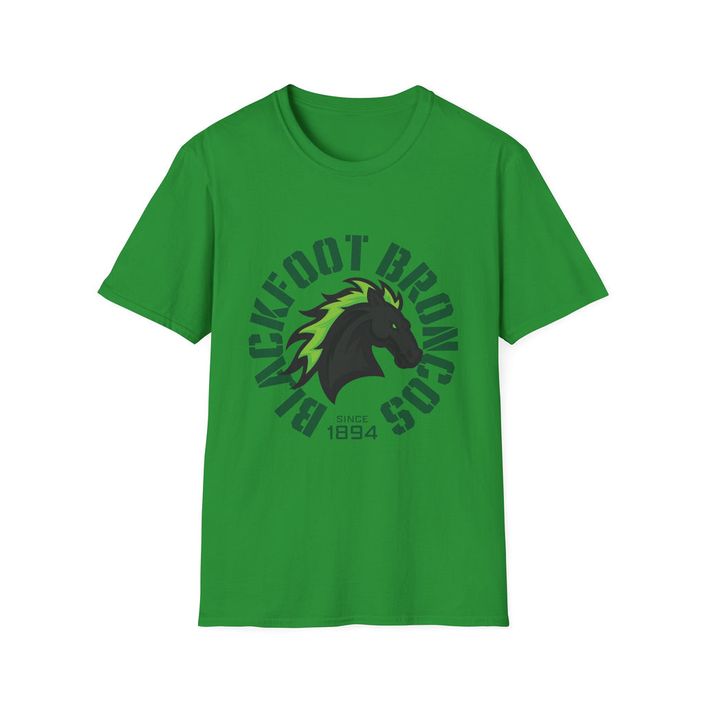 Blackfoot High School Broncos T-Shirt | Mascot Athletic Tee