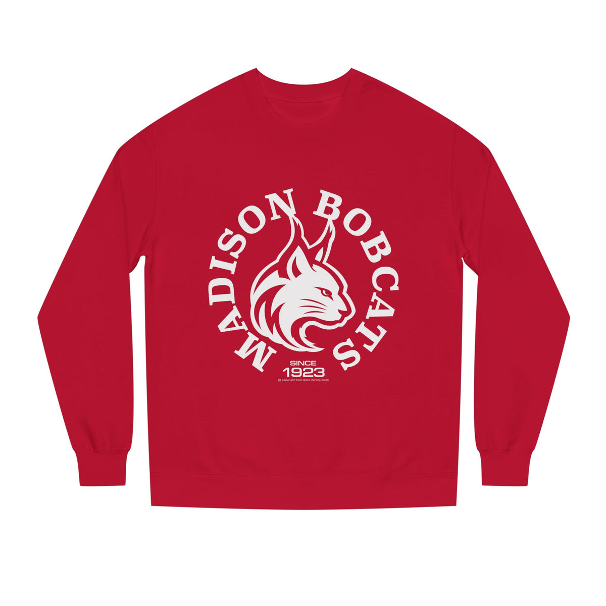 Madison High School Bobcats | Crew Neck Sweatshirt