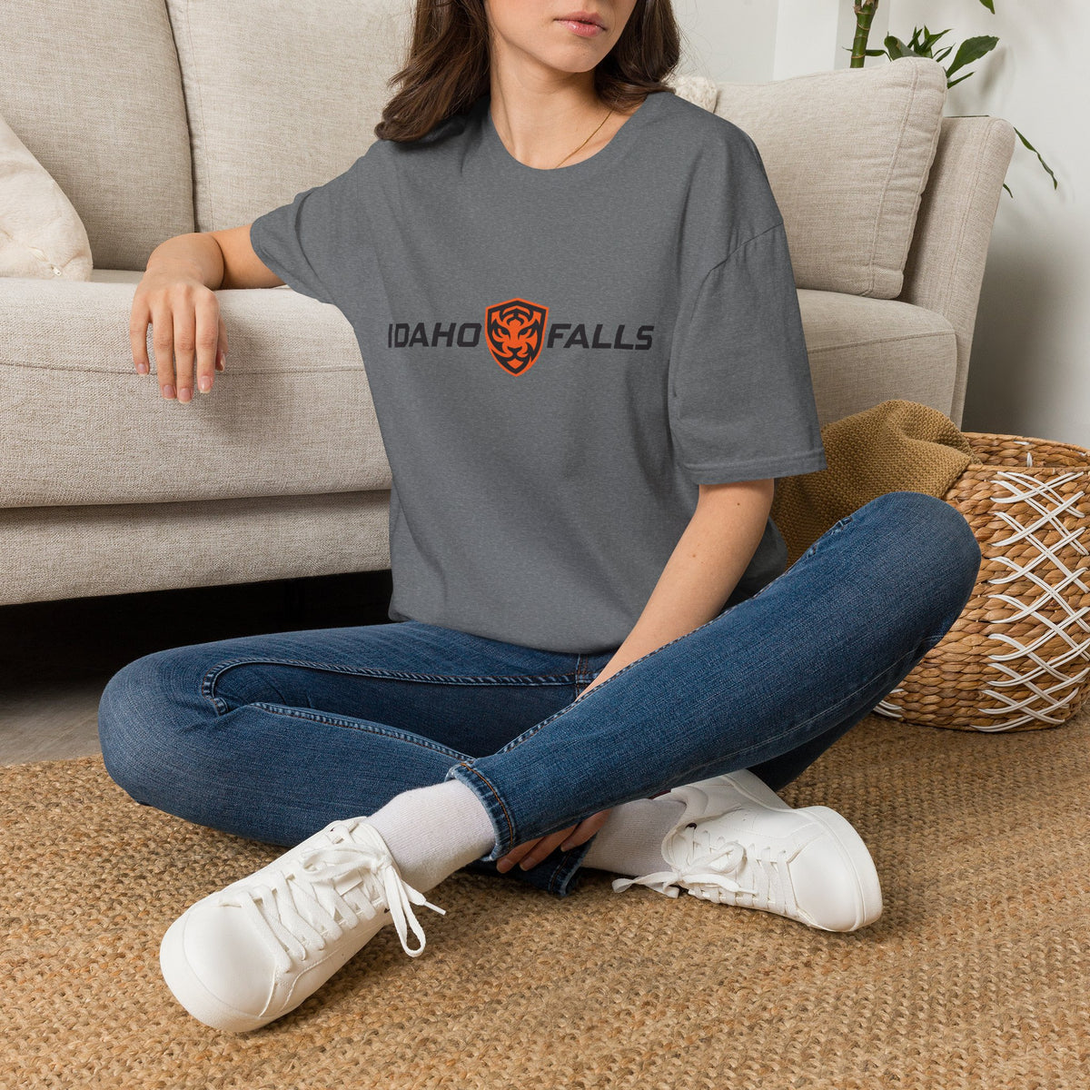 Idaho Falls High School Tigers T-Shirt | shield graphic