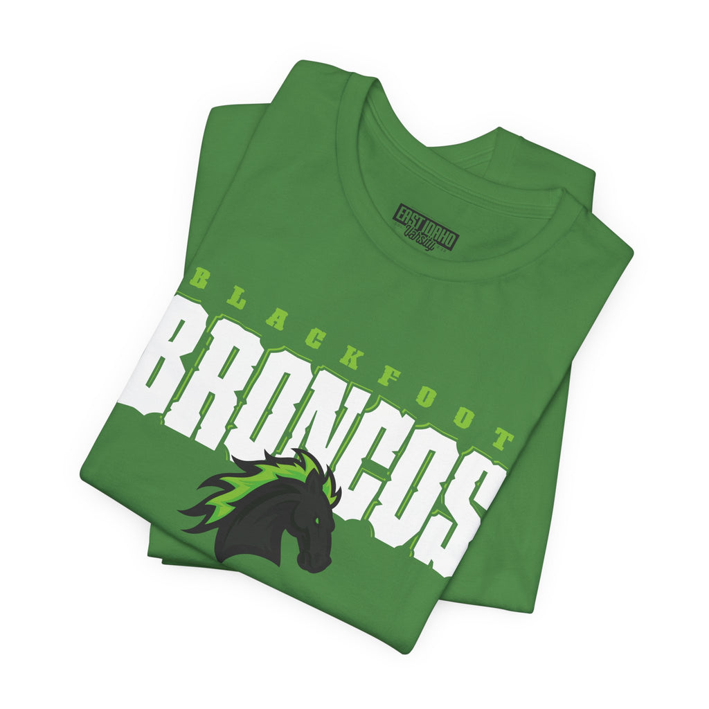 Blackfoot High School Broncos Tee | Big Word Shirt