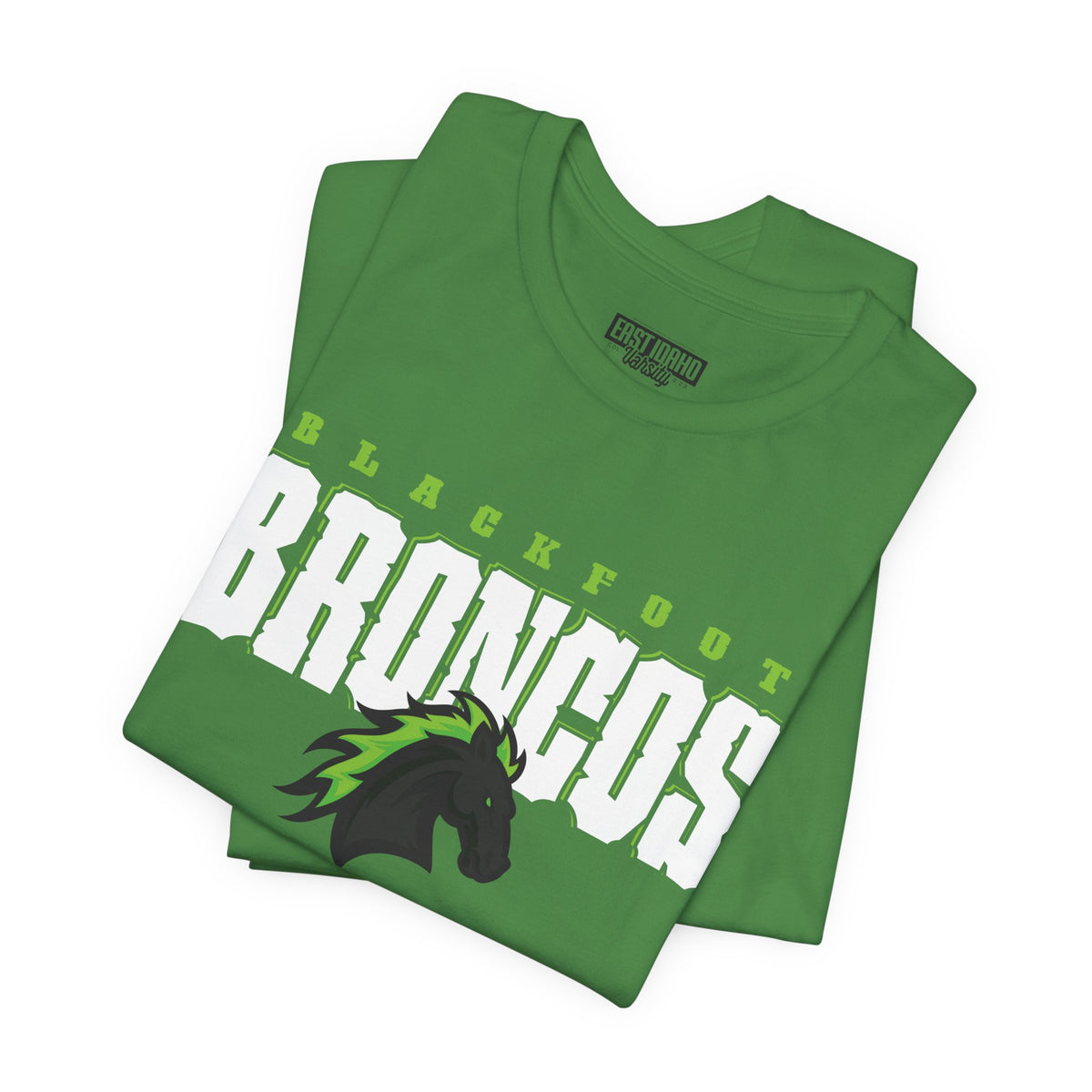 Blackfoot High School Broncos Tee | Big Word Shirt