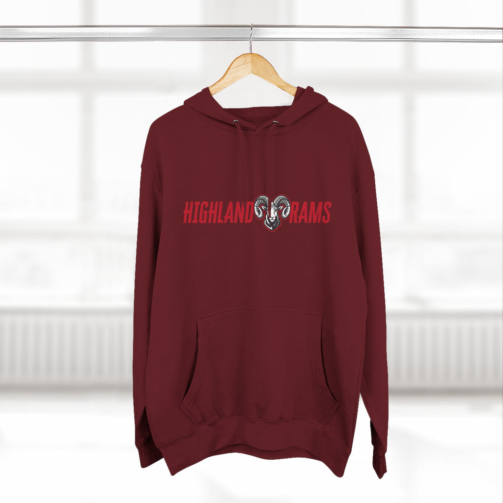 Highland High School Rams Hoodie