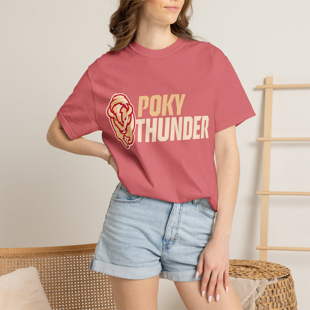 Pocatello High School Thunder T-Shirt | tan design tee