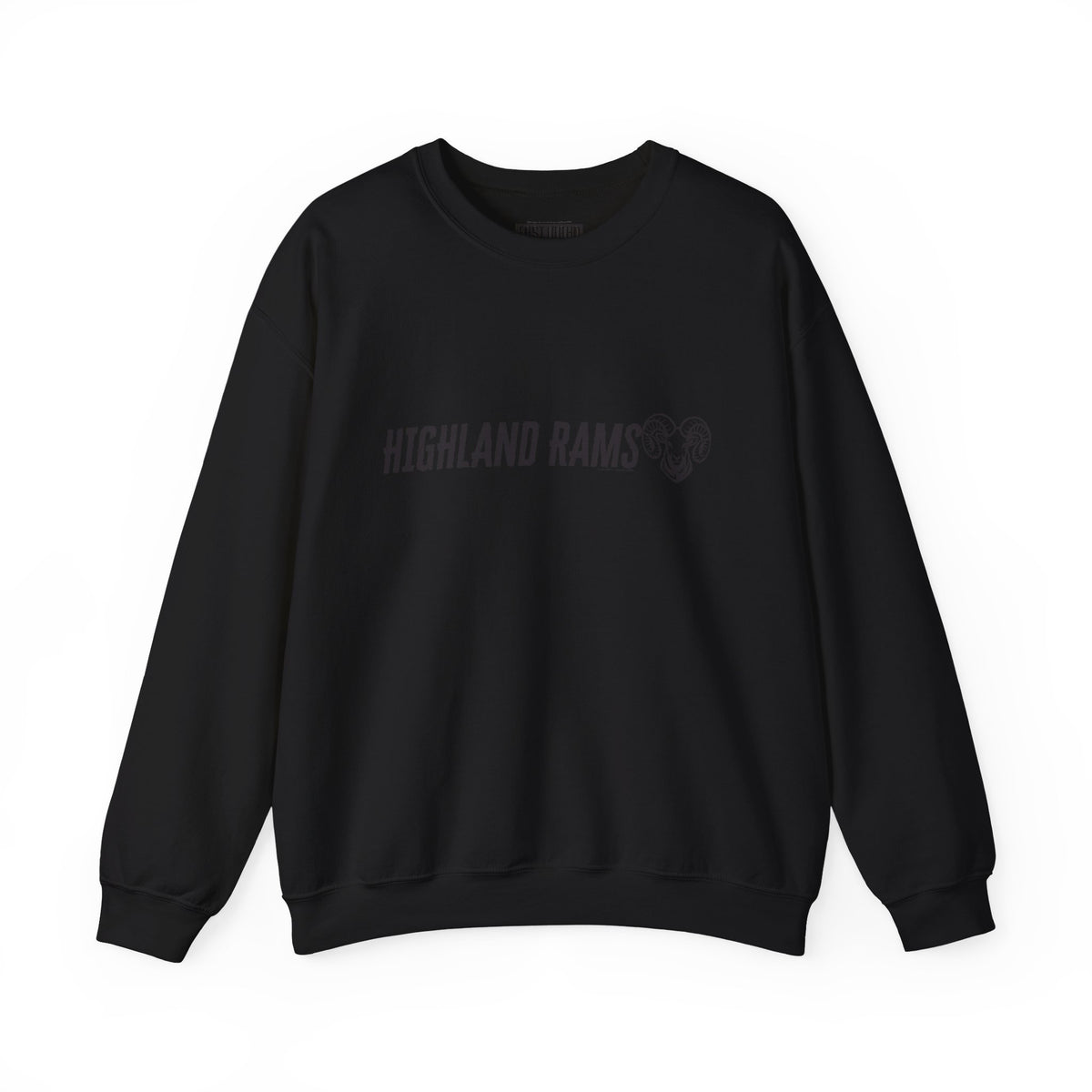 Highland High School Rams | Crewneck Sweatshirt | available in neons for theme nights