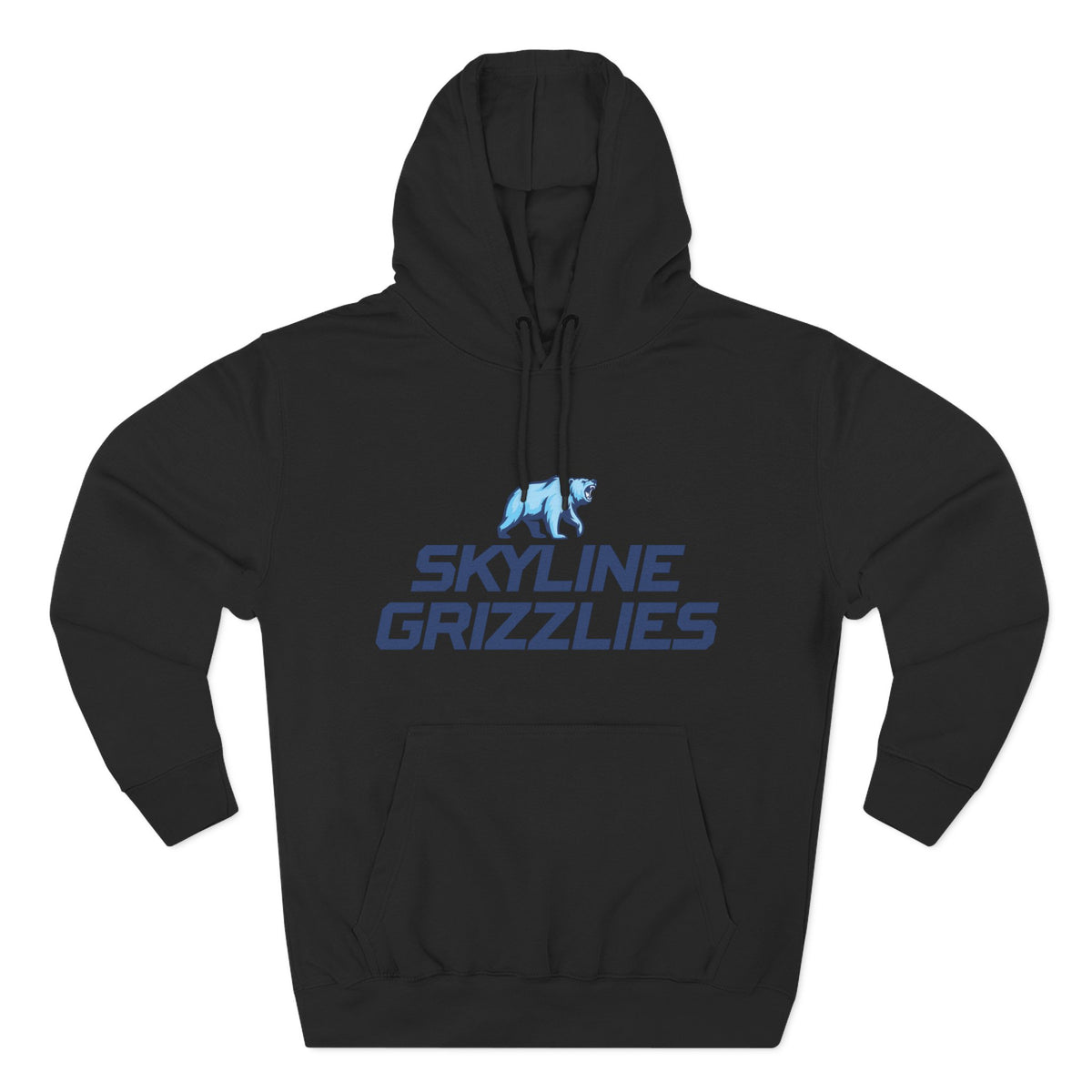 Skyline High School Grizzlies Logo Hoodie