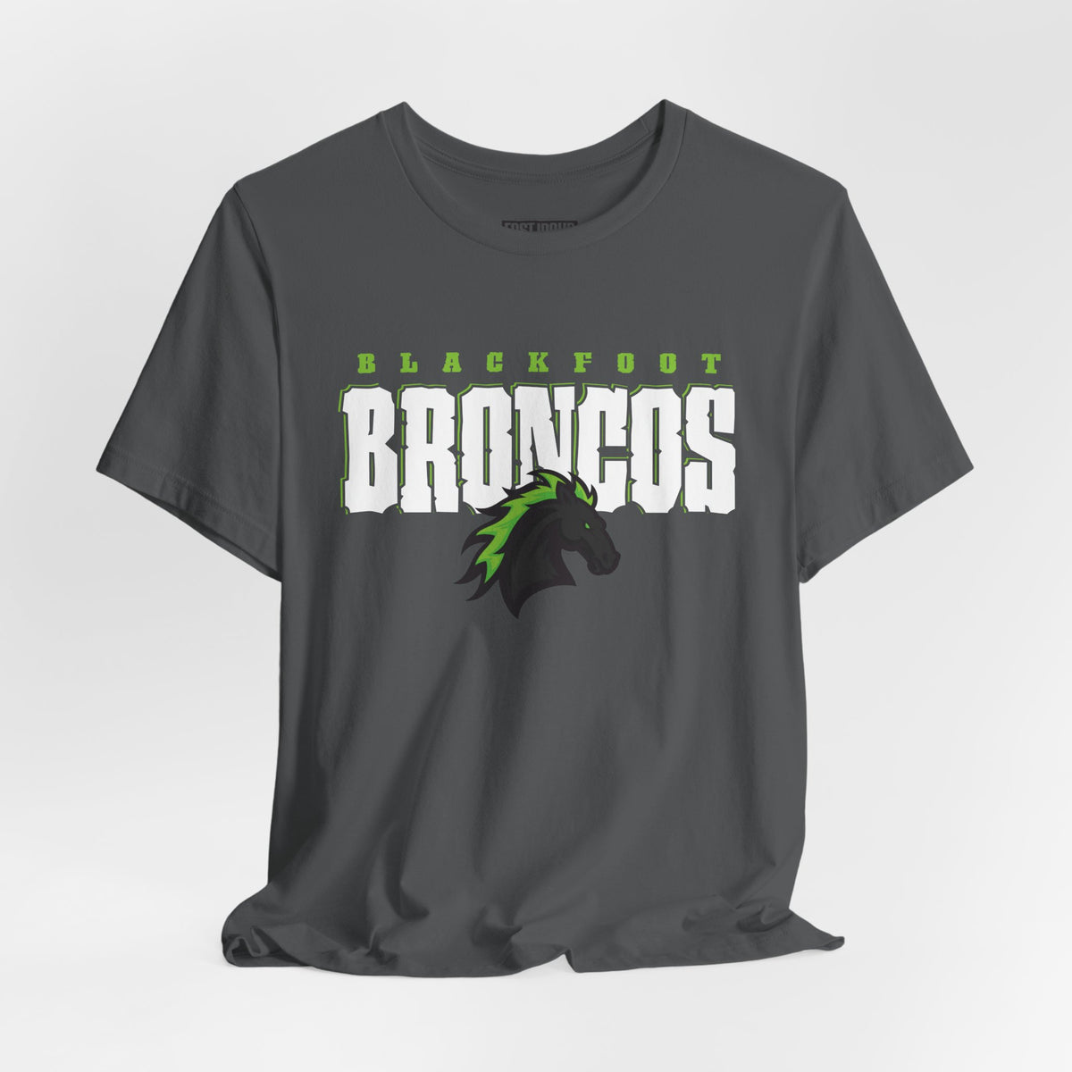 Blackfoot High School Broncos Tee | Big Word Shirt
