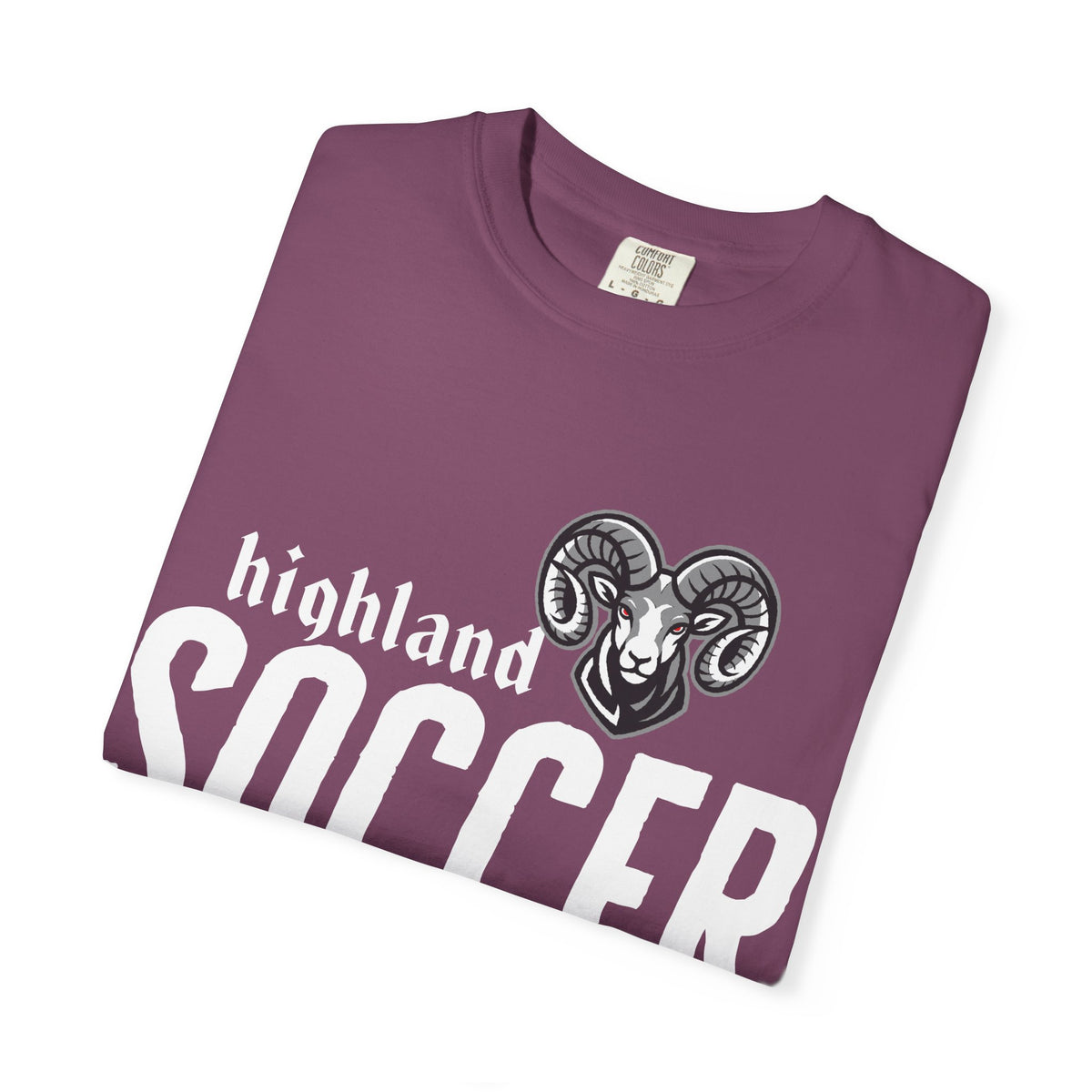 Highland High School Rams T-Shirt | soccer tee