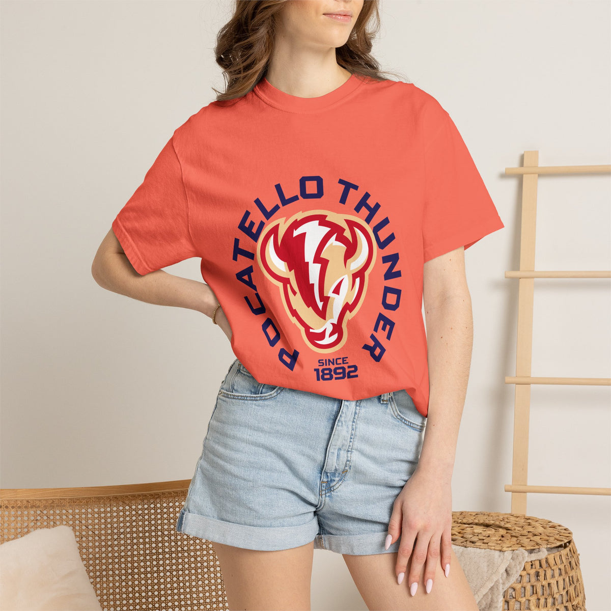 Pocatello High School Thunder T-Shirt | circle tee