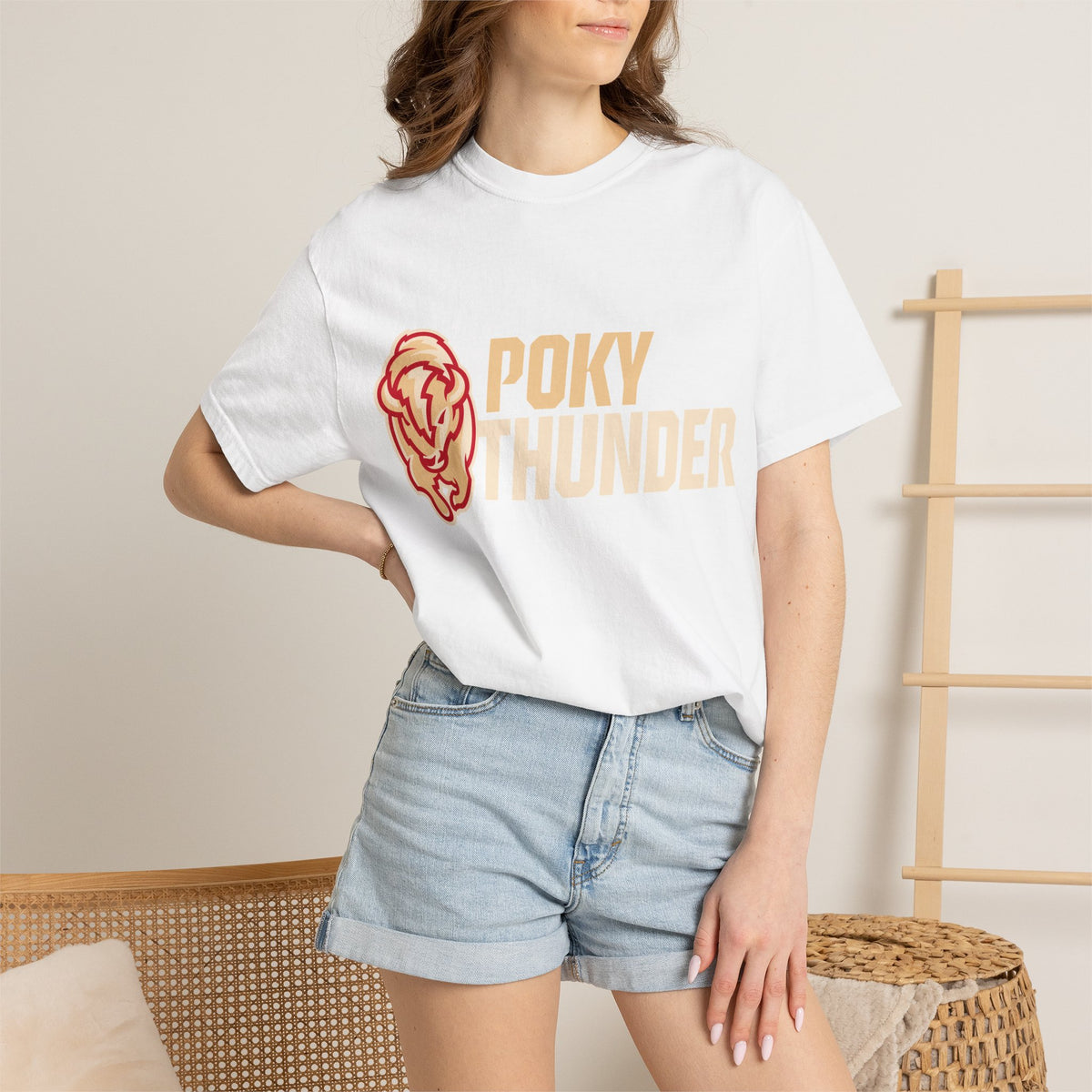 Pocatello High School Thunder T-Shirt | tan design tee