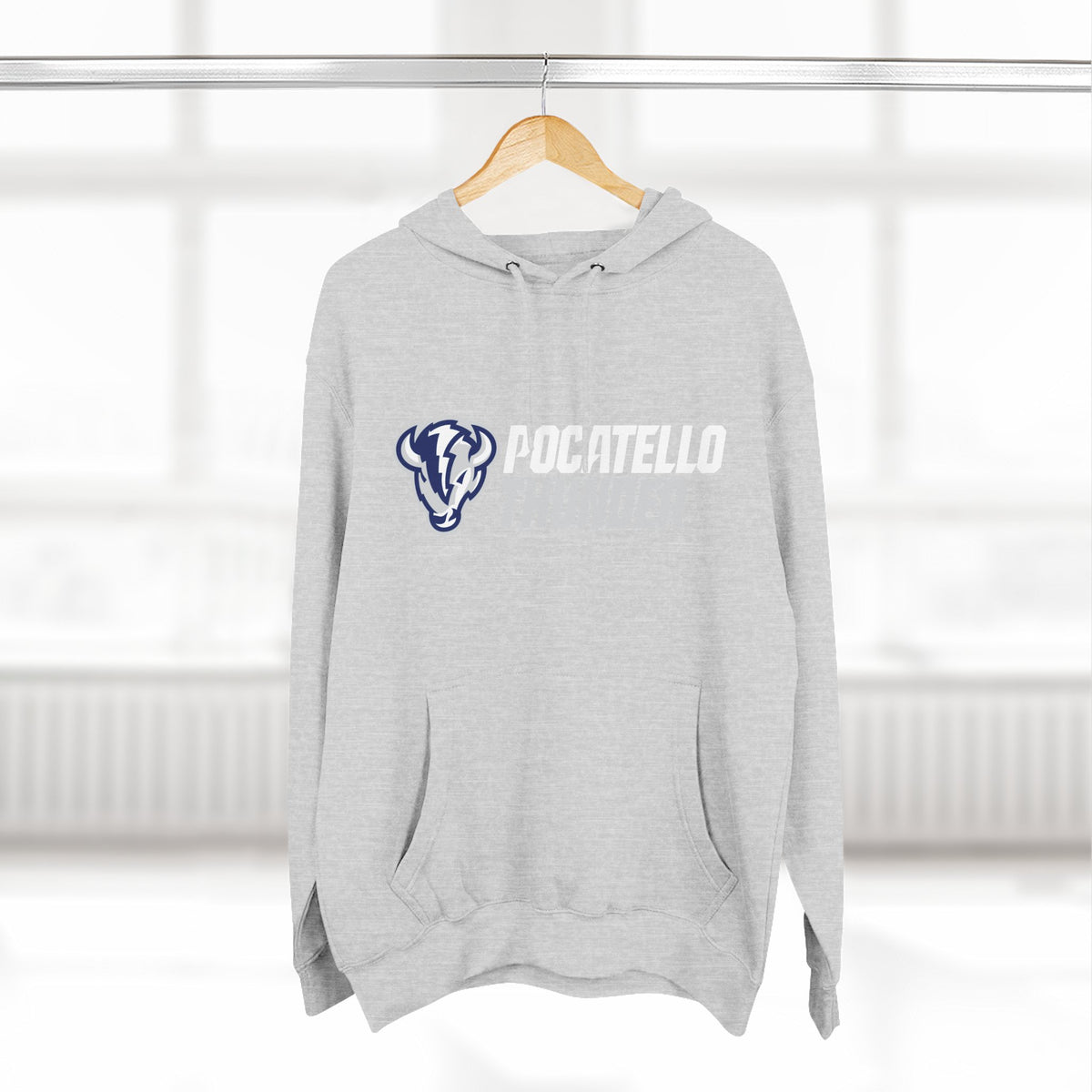Pocatello High School Thunder Logo Hoodie