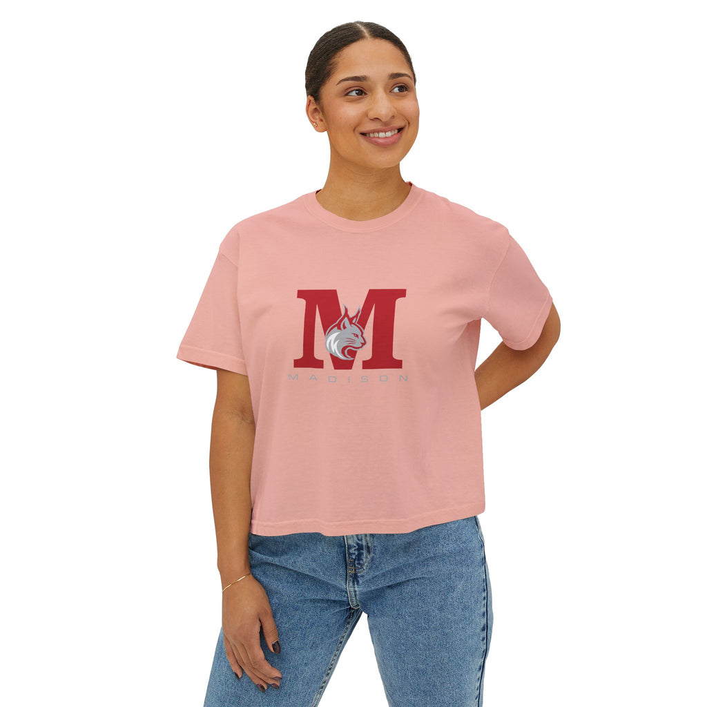 Madison High School Bobcats | Women's Boxy Tee