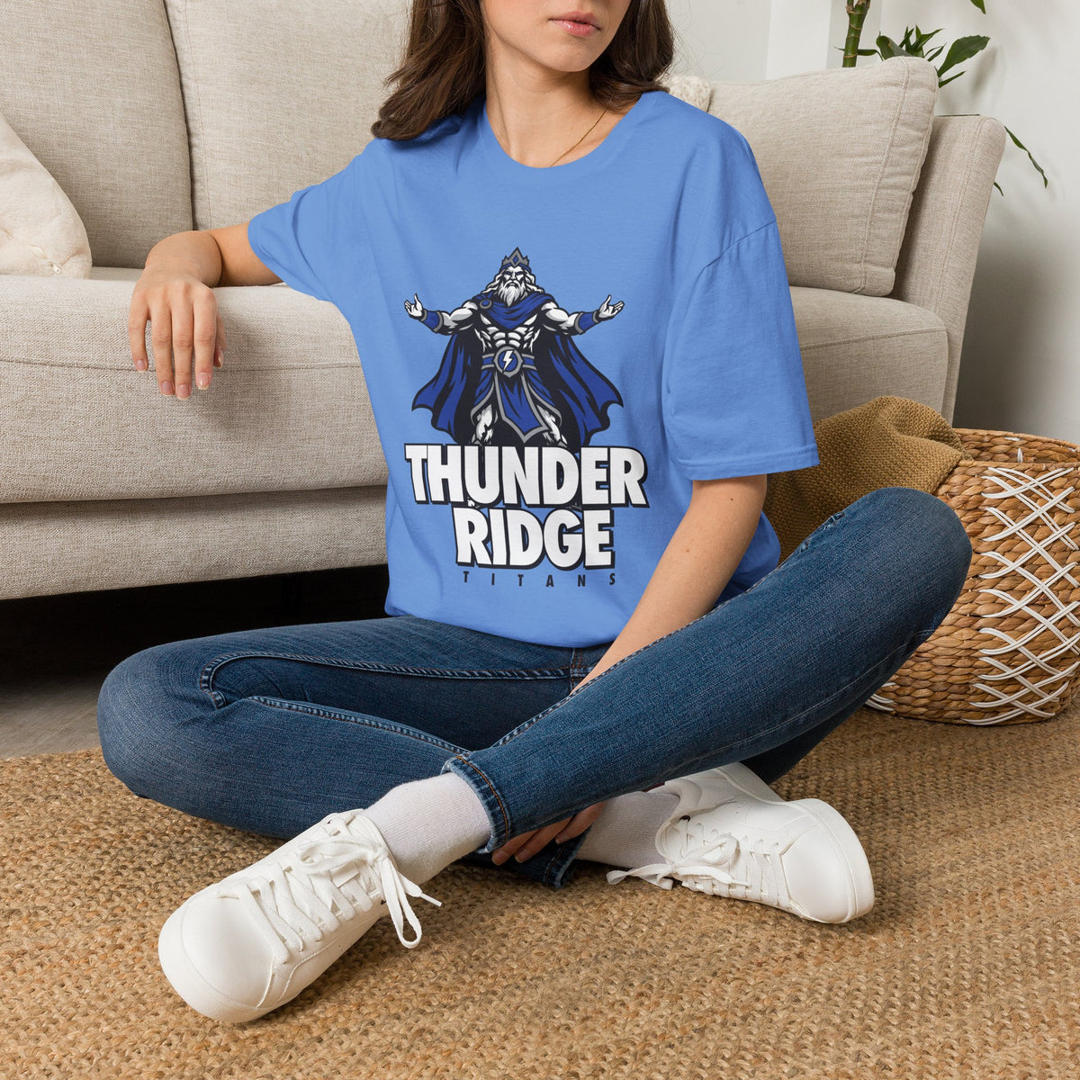 Thunder Ridge High School Titans T-Shirt | big graphic