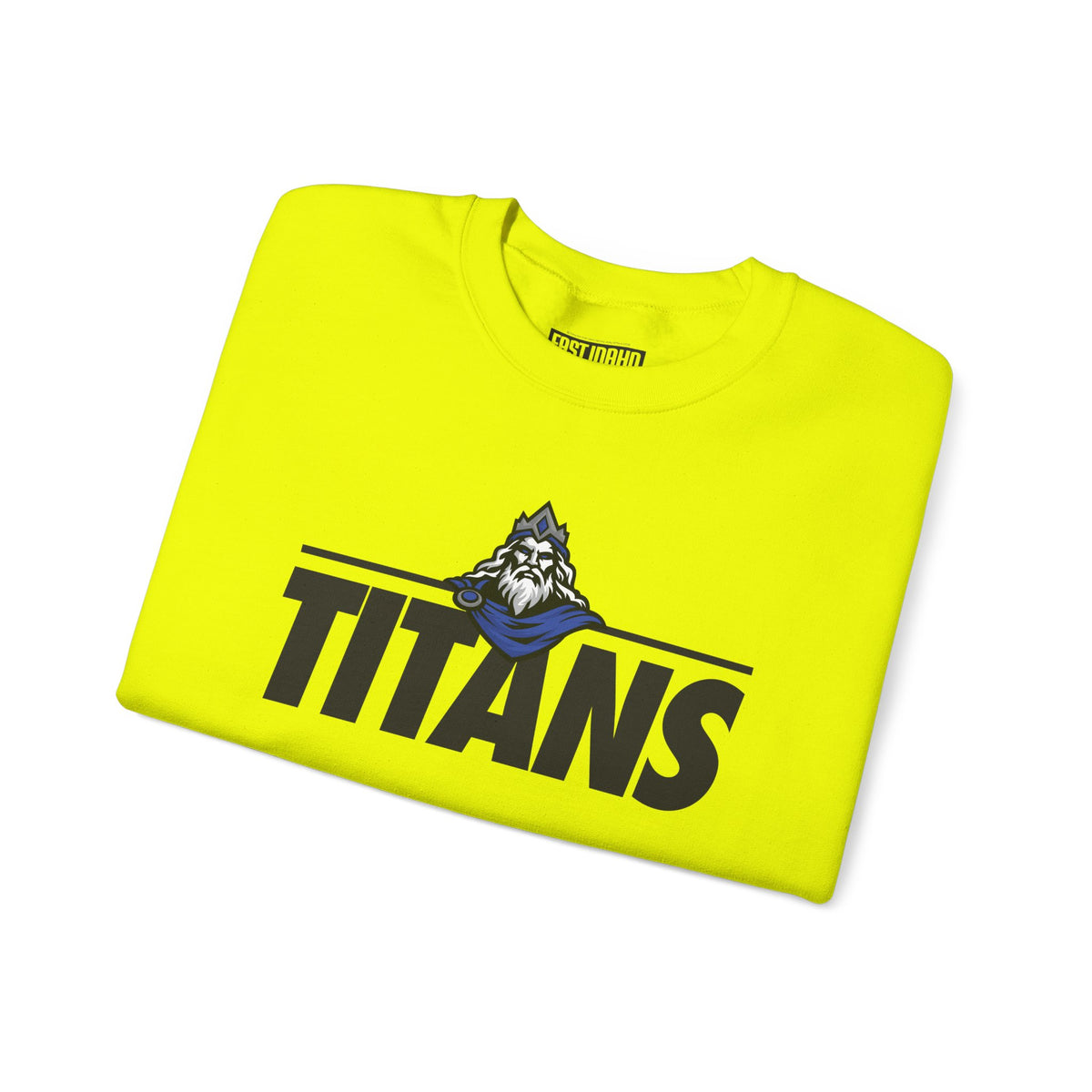 Thunder Ridge High School Titans | Crewneck Sweatshirt | available in neons for theme nights