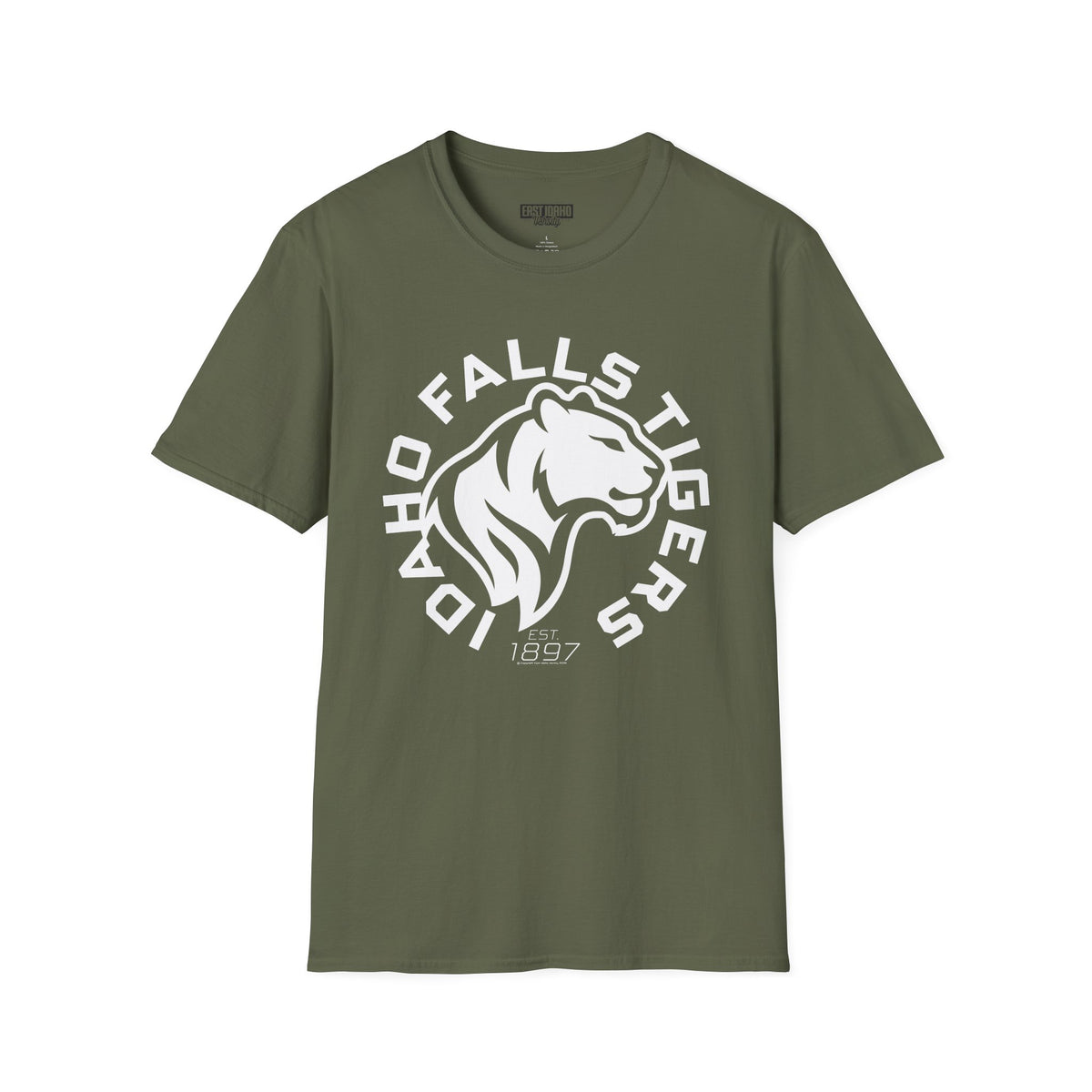 Idaho Falls High School Tigers T-Shirt | circle graphic
