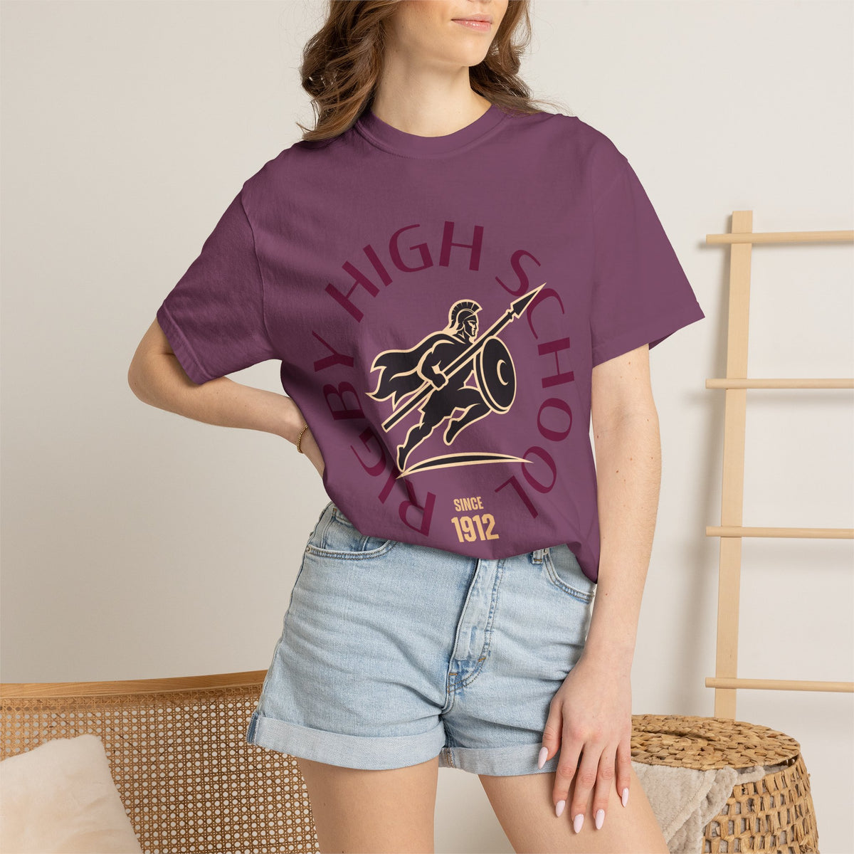 Rigby High School Trojans T-Shirt | circle tee
