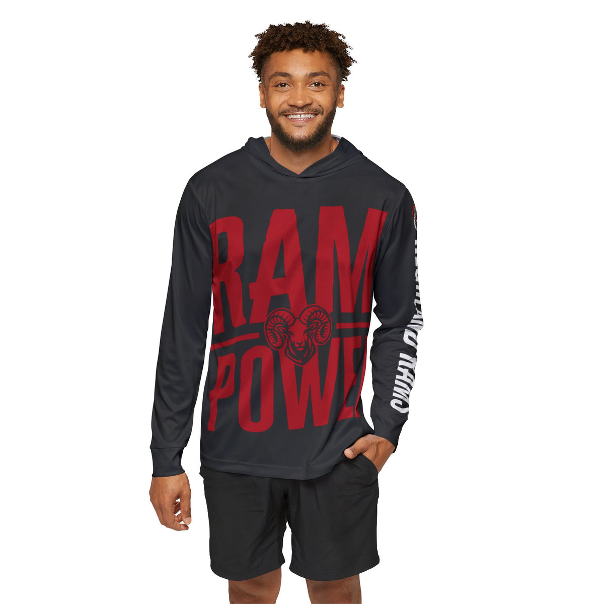 HighlandHigh School Rams All-over-print hoodie | sports warmup