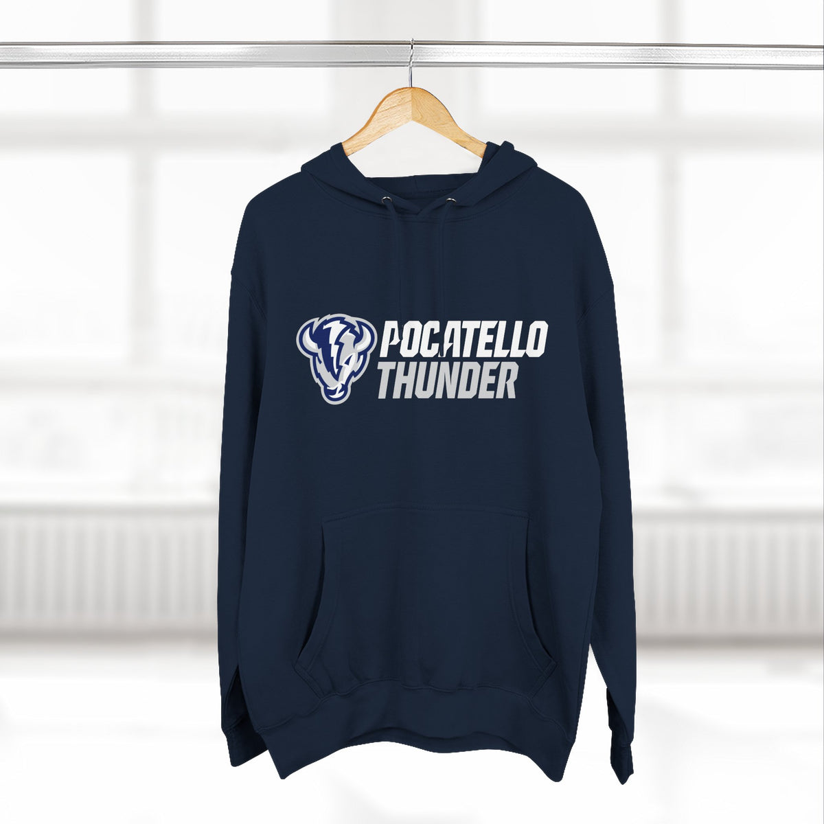 Pocatello High School Thunder Logo Hoodie