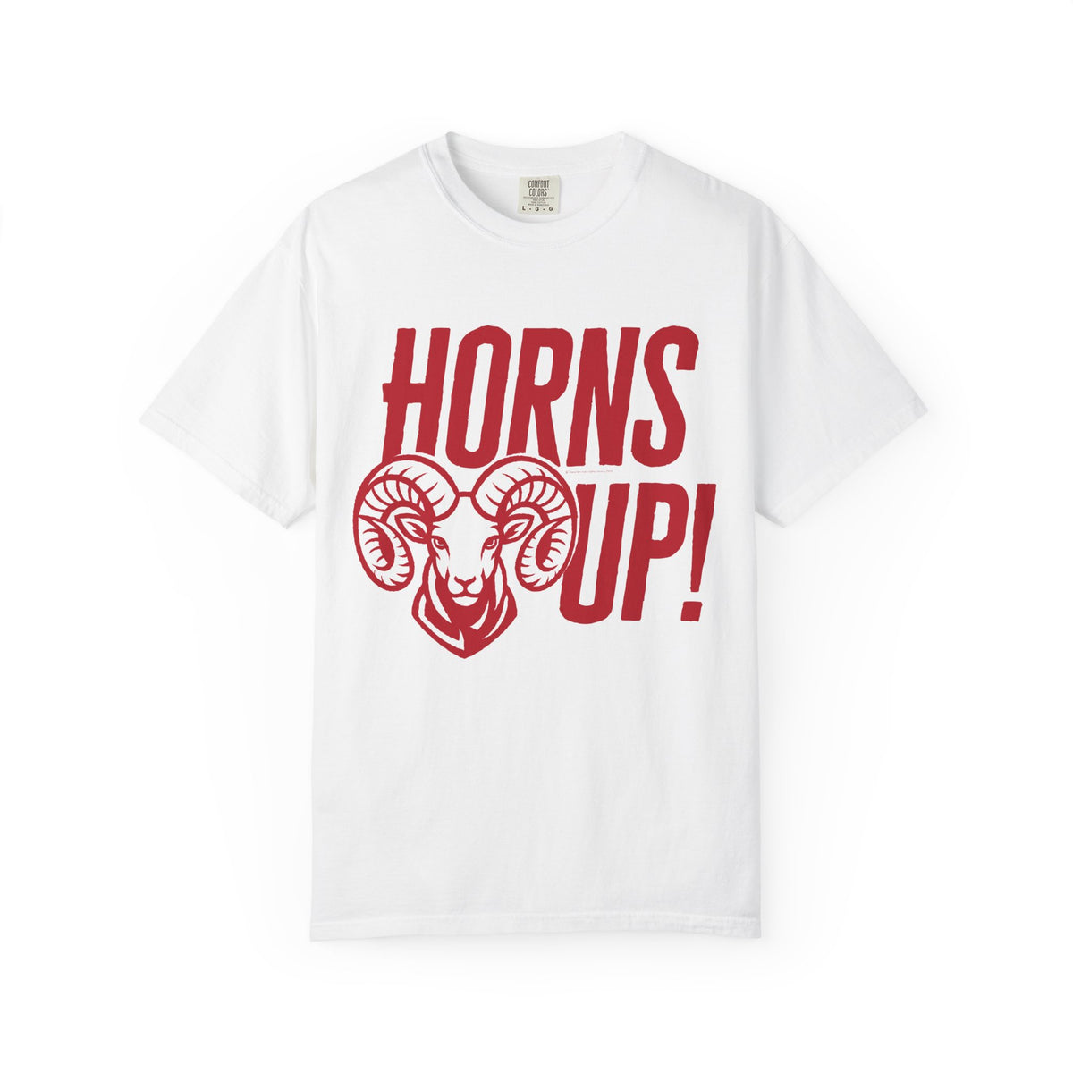 Highland High School Rams T-Shirt | Horns Up tee