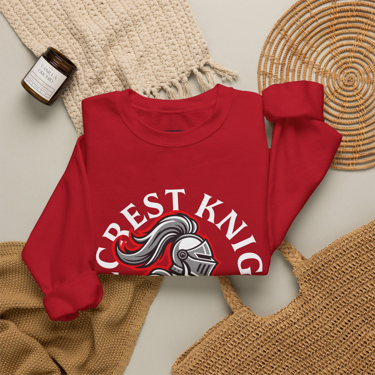 Hillcrest High School Knights Crewneck Sweatshirt