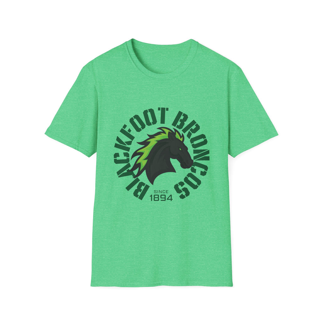 Blackfoot High School Broncos T-Shirt | Mascot Athletic Tee