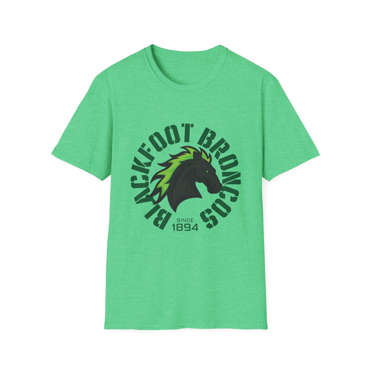 Blackfoot High School Broncos T-Shirt | Mascot Athletic Tee
