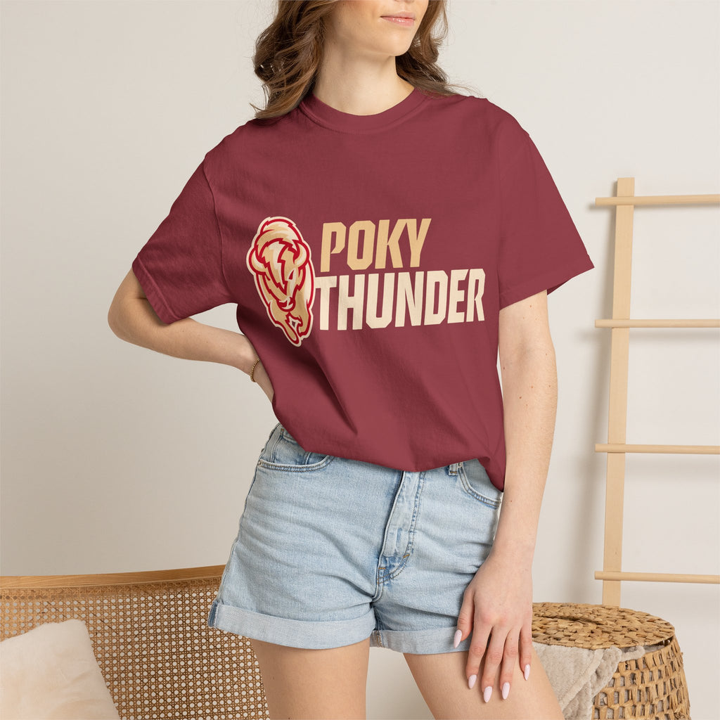 Pocatello High School Thunder T-Shirt | tan design tee