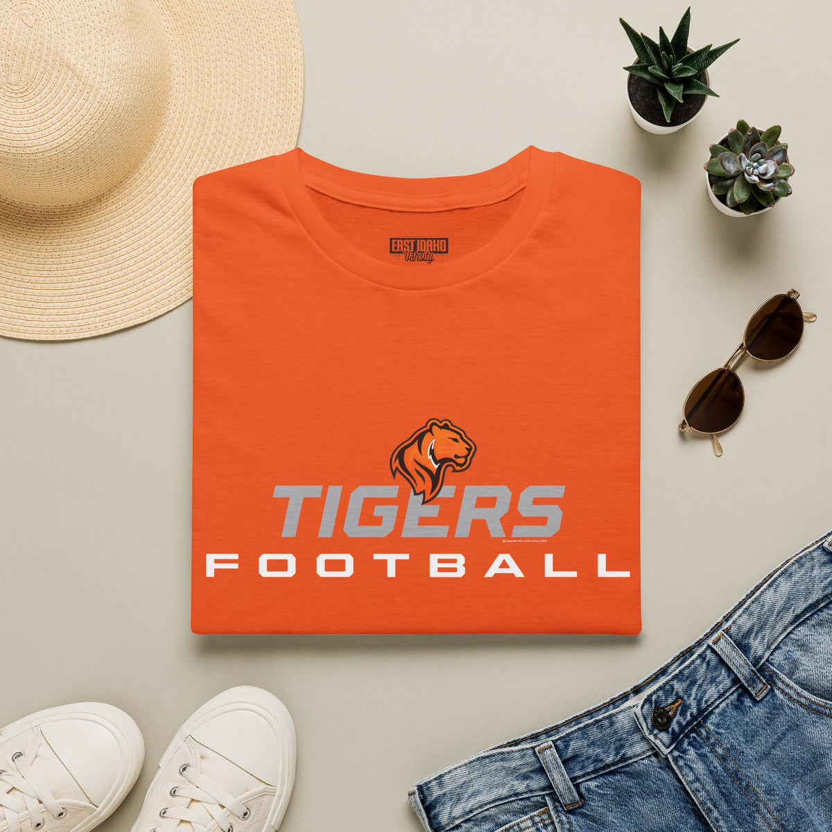 Idaho Falls High School Tigers T-Shirt | football graphic