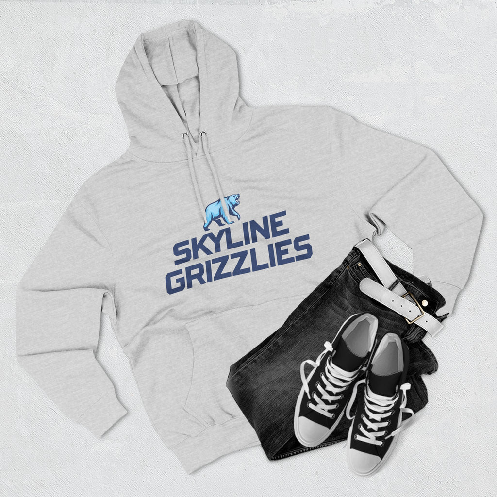 Skyline High School Grizzlies Logo Hoodie