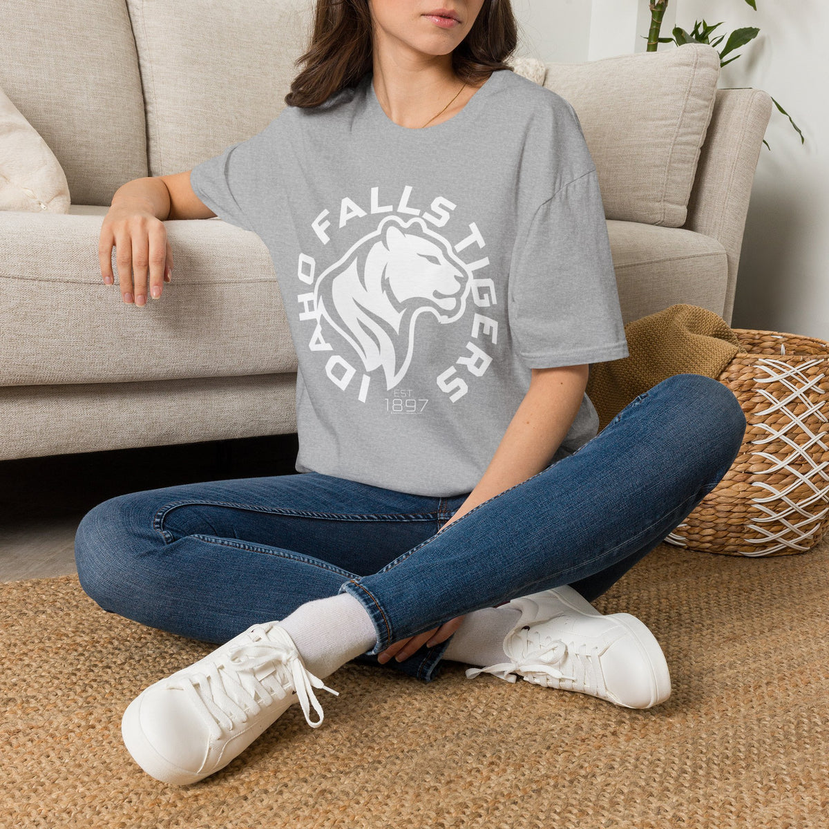 Idaho Falls High School Tigers T-Shirt | circle graphic
