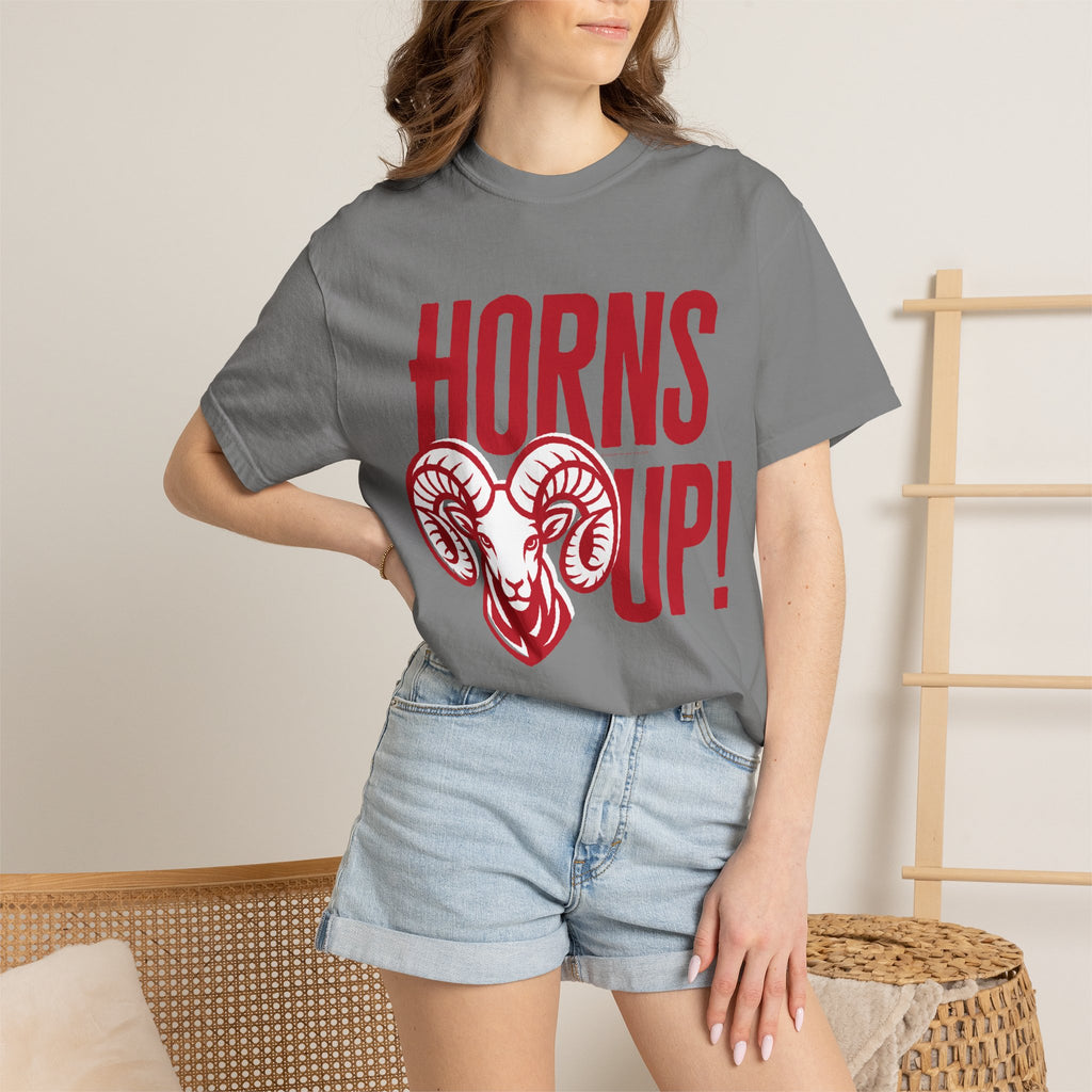 Highland High School Rams T-Shirt | Horns Up tee