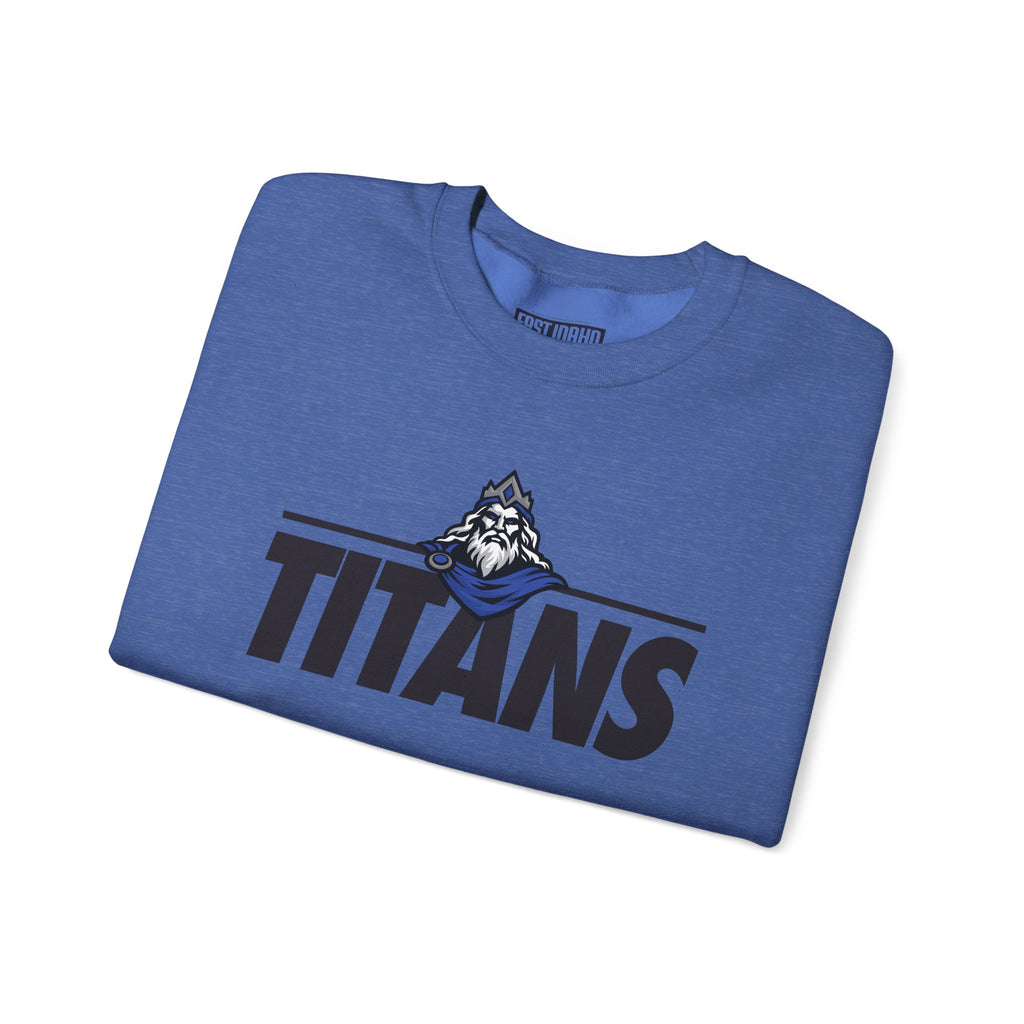 Thunder Ridge High School Titans | Crewneck Sweatshirt | available in neons for theme nights