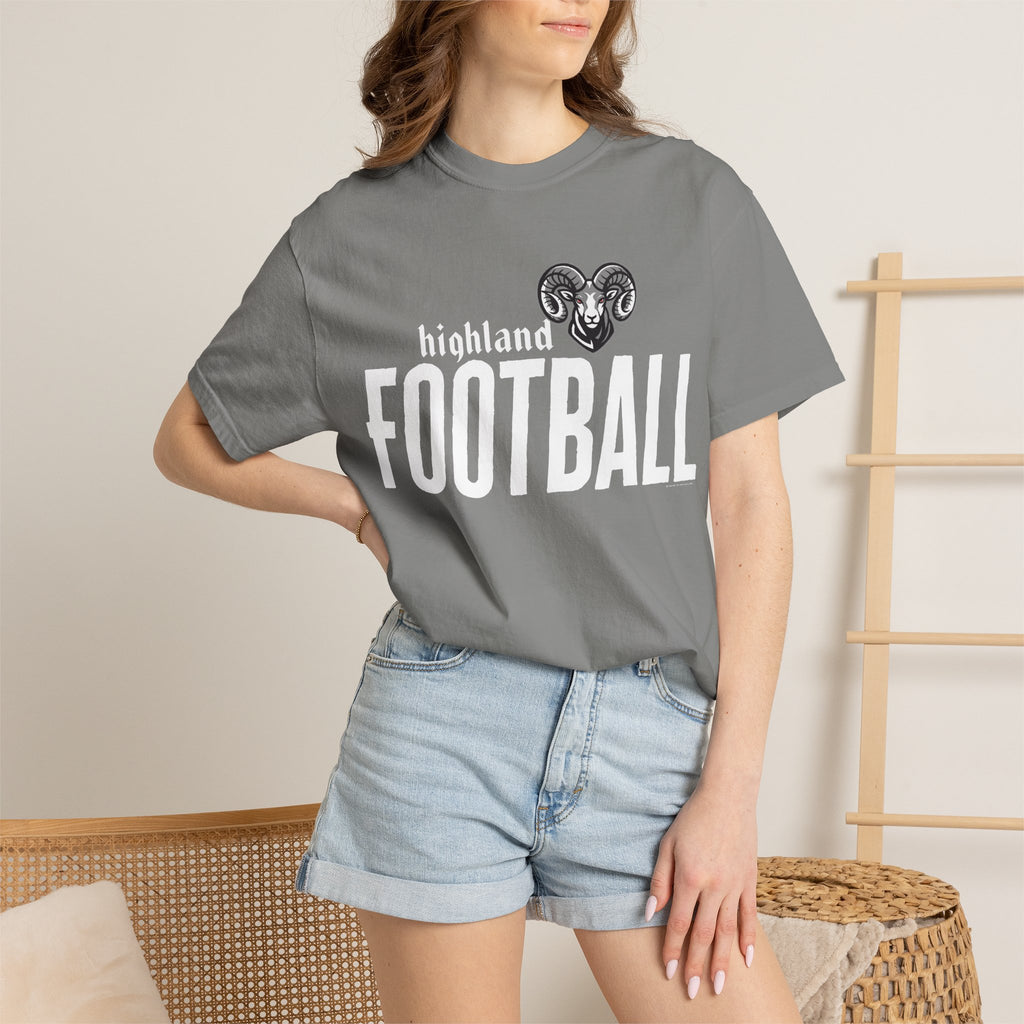 Highland High School Rams T-Shirt | football tee