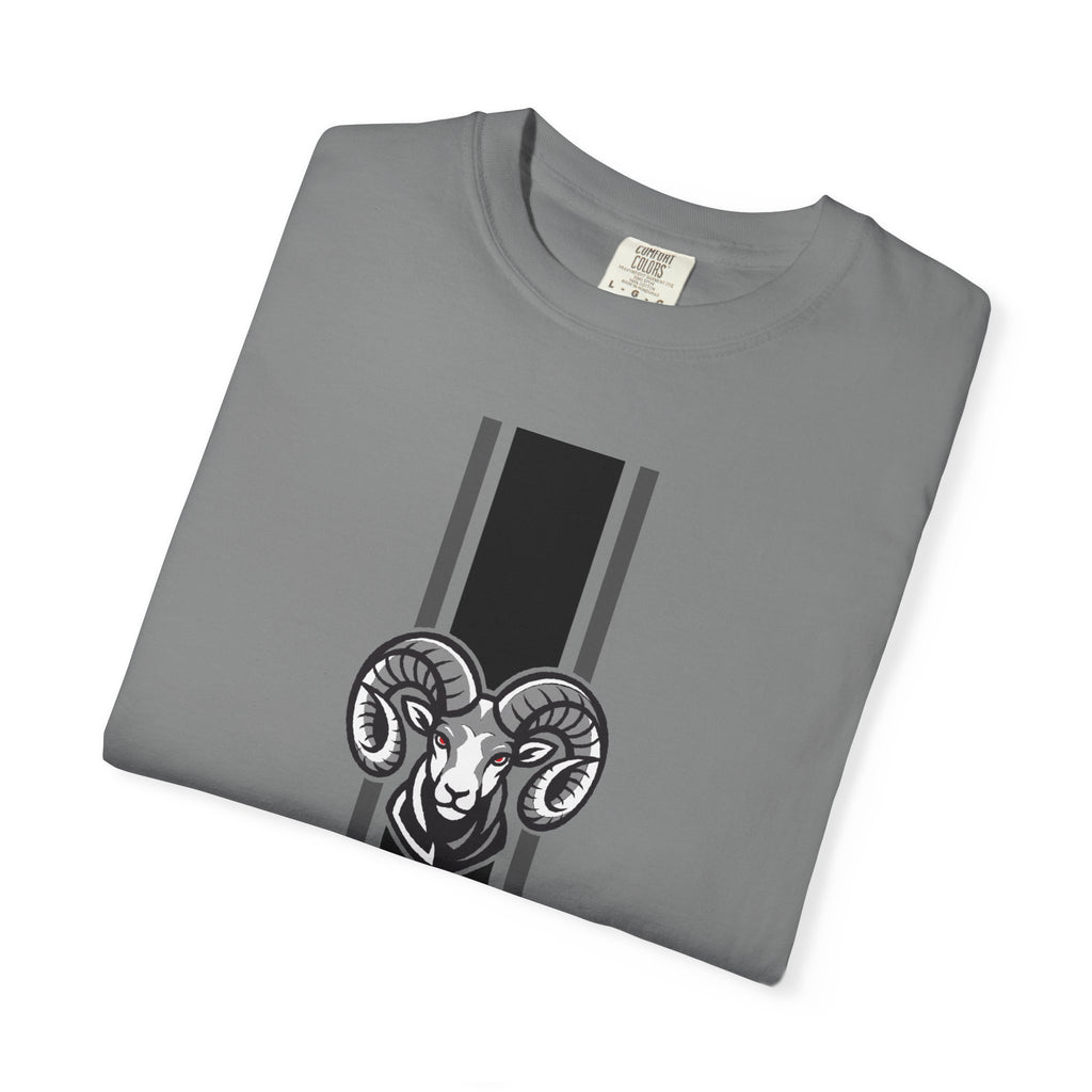 Highland High School Rams T-Shirt | stripe tee