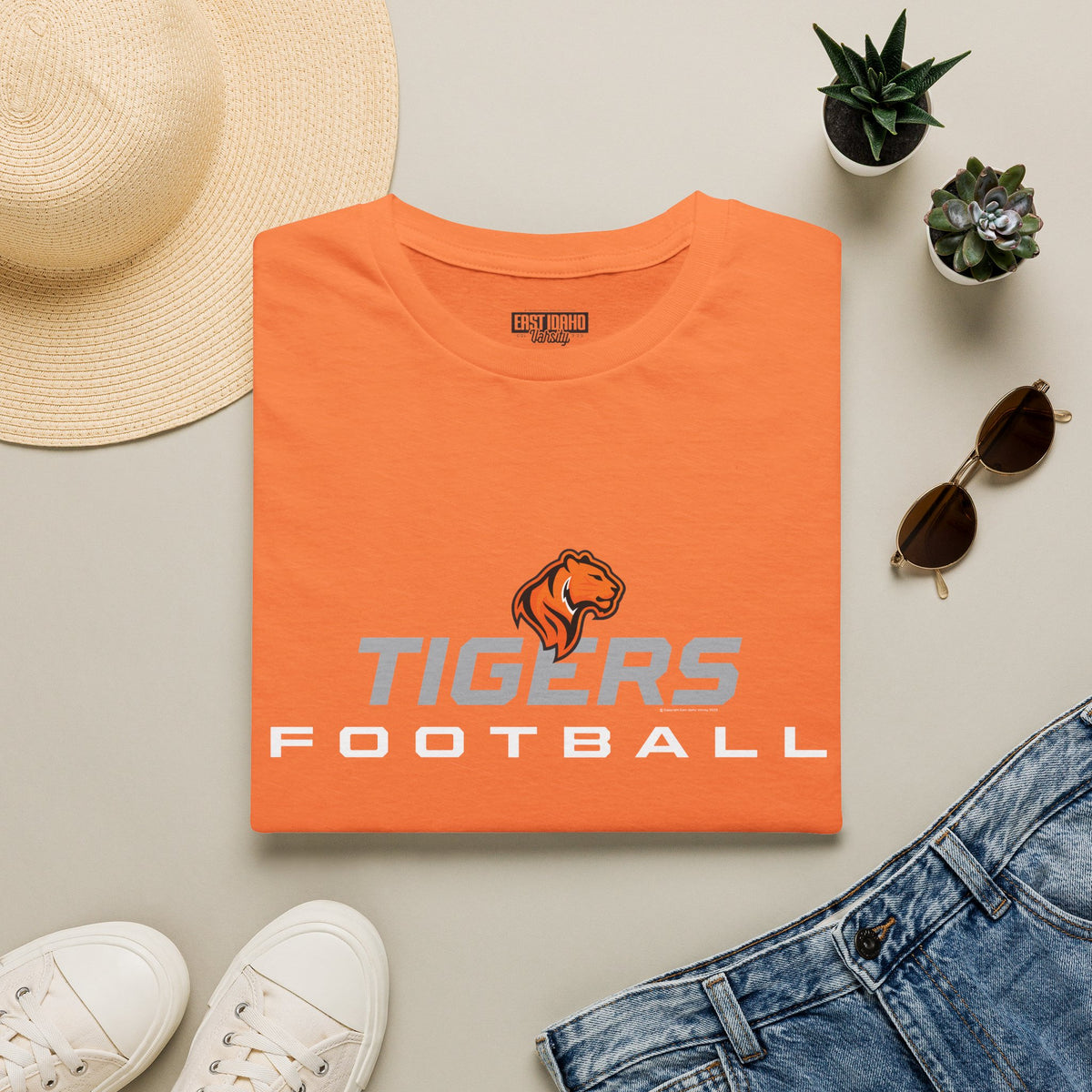 Idaho Falls High School Tigers T-Shirt | football graphic
