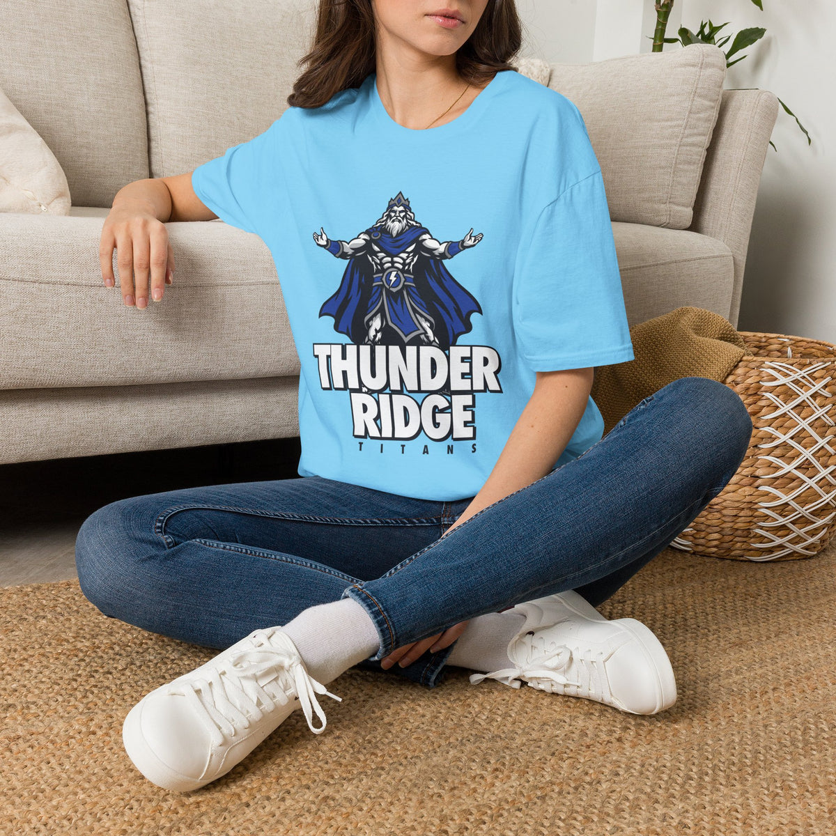Thunder Ridge High School Titans T-Shirt | big graphic