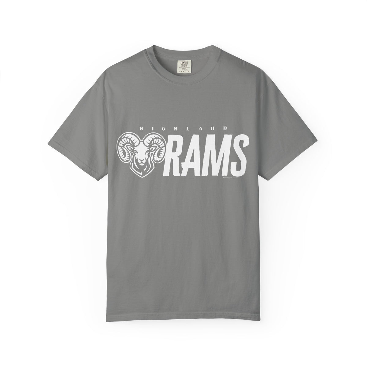 Highland High School Rams T-Shirt | Big Rams tee