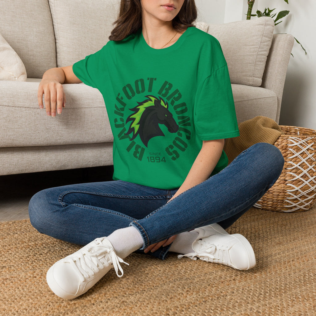 Blackfoot High School Broncos T-Shirt | Mascot Athletic Tee
