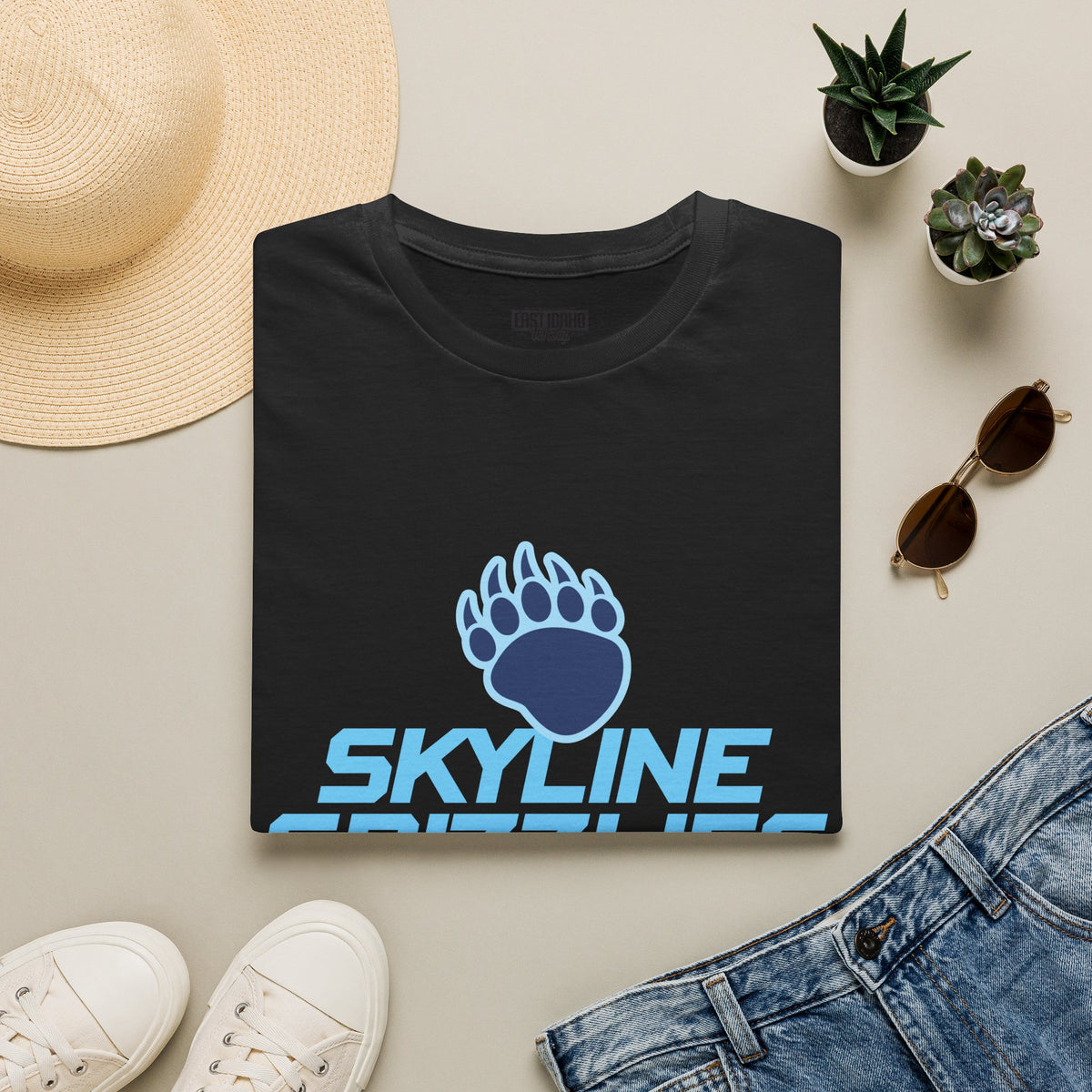 Skyline High School Grizzlies T-Shirt | paw graphic