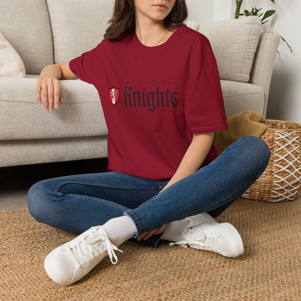 Hillcrest High School Knights T-Shirt | shield graphic